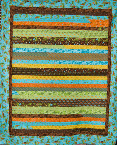 Jelly Roll Baby Quilt Patterns on For The Next Quilt I Used A Baby Jelly Roll